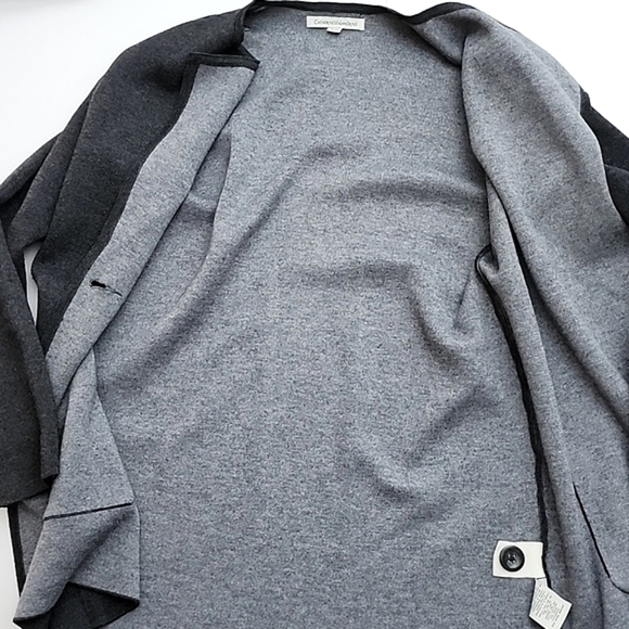 Catherine Malandrino Wool Blend Grey Cardigan Women's Size  Medium - Picture 5 of 11